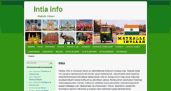 Desktop Screenshot of intia.info